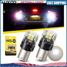 Auxito 1156 Led Turn Signal Light Bulb White 6500k Anti Hyper Flash Canbus 2-20x