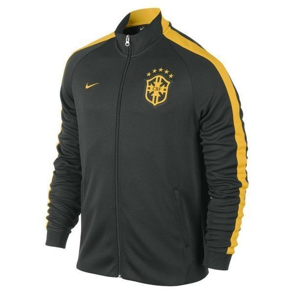 Nike Brasil N98 Track Jacket Sz S - Green/Yellow | eBay