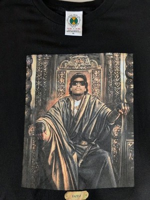 vintage Eazy-E  shirt Cross Colours Men XL Black Ya Dig