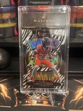 Jahdae Barron 2025 Panini Select Zebra Prizm Rookie Concourse Broncos #12