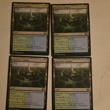 Magic: The Gathering Quandrix Campus Strixhaven 4x Land Cards Blue Green