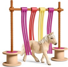 Farm World 42484 Pony Curtain Obstacle Playset Toy Figure Schleich 73007