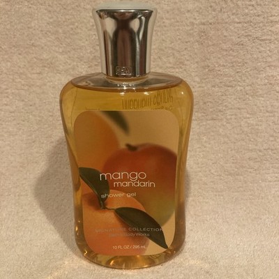 Bath & Body Works Mango Mandarin Signature Collection 10 oz Shower Gel NEW