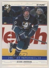 2002-03 ITG Be A Player Memorabilia Sapphire 66/100 Steve Rucchin #132 2d8