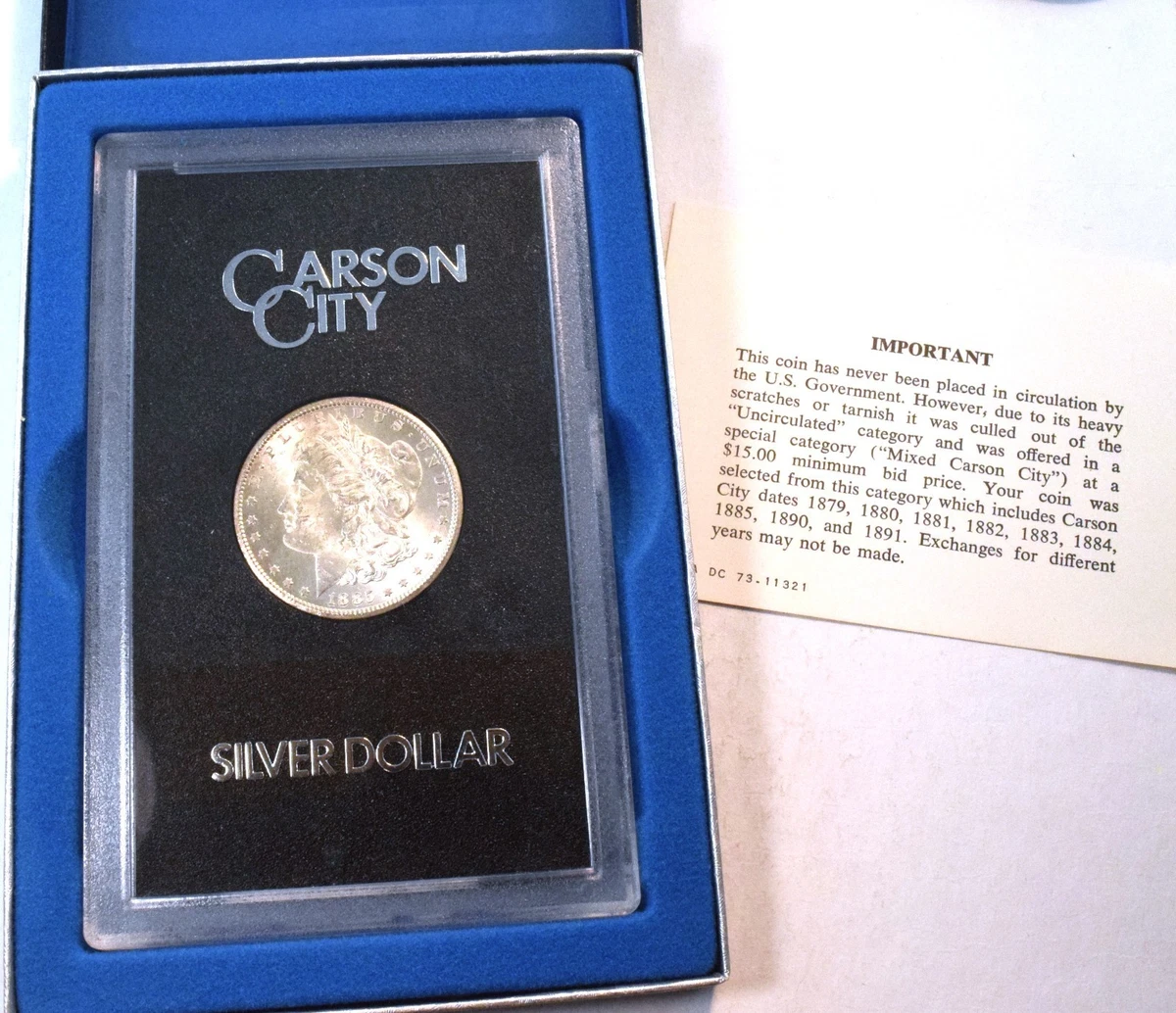 Silver 1885 Year Morgan US Dollars (1878-1921) for sale | eBay