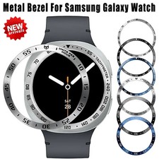 Metal Bezel for Samsung Galaxy Watch Ultra 47mm 8 7 6 5 4 40mm 44mm Digit Ring B
