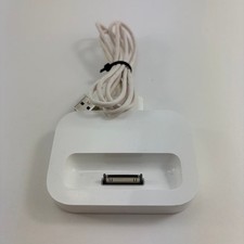2003 Apple Dock for iPod 3rd/4th Generation White With Original Cable Untested