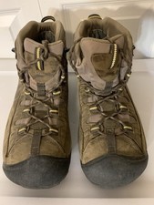 KEEN Mens Sz 13 1217-BOYE KeenDry Waterproof Outdoor Leather Hiking Work Boots