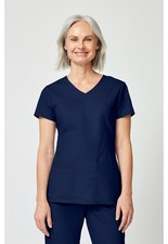 Dickies Scrubs EDS Women's Scrub Top 85906 Navy NVWZ Dickies Free Ship