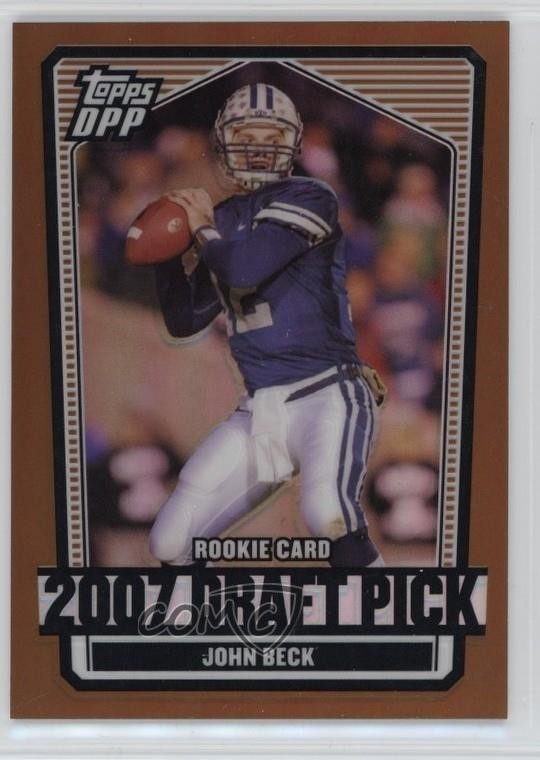 2007 Topps Draft Picks and Prospects (DPP) 114/250 John Beck #153 Rookie RC 1d4b