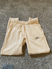 Felpa Nike Jogger Boy L Large Youth Peach Sportswear Club in pile con coulisse