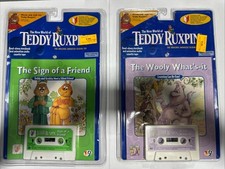 Teddy Ruxpin Wooly What  s-it  Sign Of A Friend Rare Sealed Book  Tape Lot