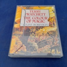 Terry Pratchett The Colour of Magic Discworld 2-Tape Casette Audio Book Abridged