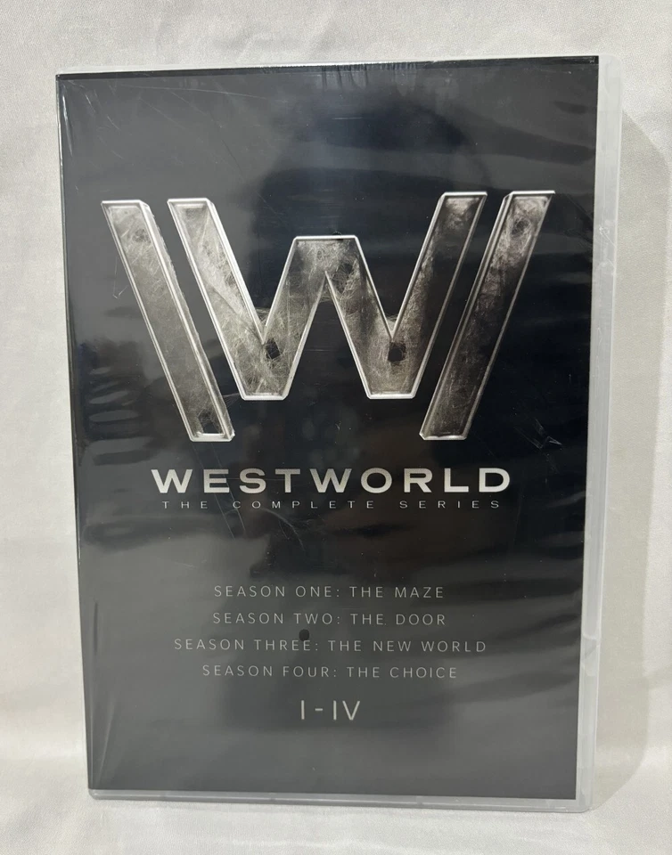 Westworld The Complete TV Series Seasons 1-4 (DVD, 12-Disc Box Set) New & Sealed - Image 1 of 1