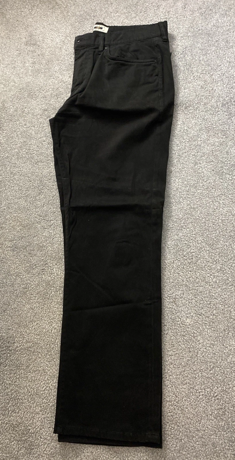Men’s Wearhouse Joseph Abboud 36x32 Zip Fly Flat Front Five Pockets, Pants Black