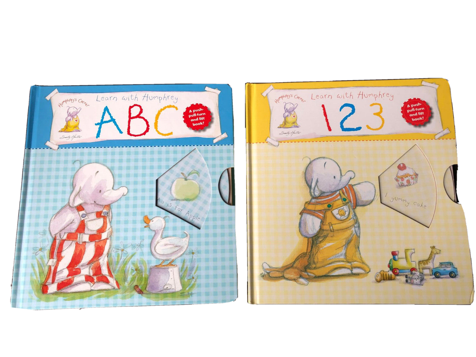 Childs 2 Beautiful Board Books Humphrey's Corner Learn ABC Book 123  Book Learn