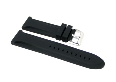 Cinturino OcioDual 22mm Nero Per Orologio Sportivo – Universale, Nuovo, Made In China