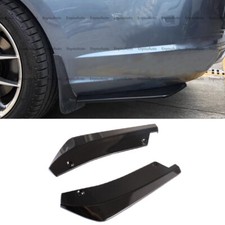For Honda Cr-v Universal Rear Bumper Lip Spoiler Splitter Diffuser Glossy Black