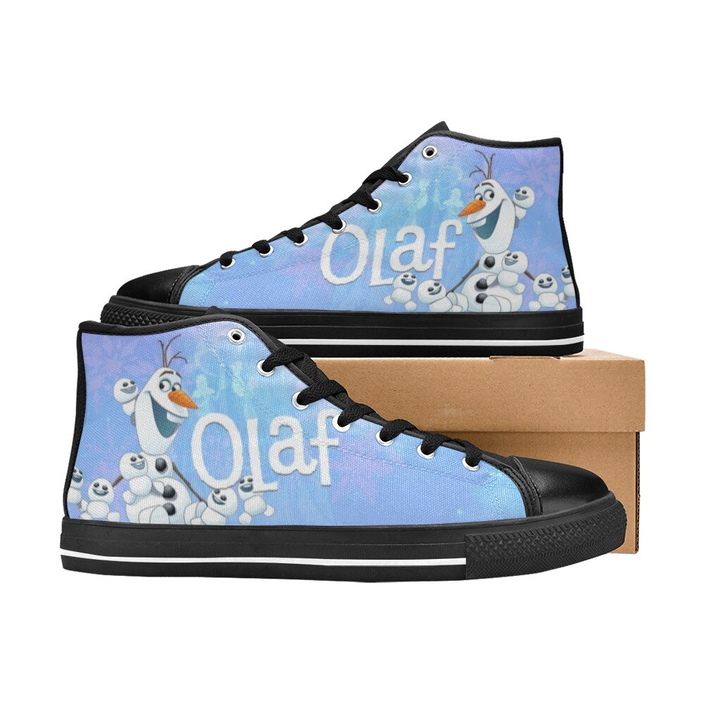 Olaf Frozen Sneakers Custom High Top Men's Shoes