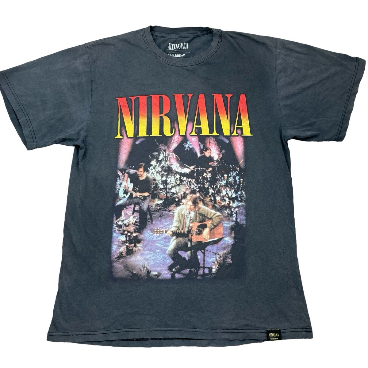 Shop Camisetas Camiseta Nirvana Mujer Pull And Bear Zeppelin Shirt Camiseta  Led Zeppelin Pull And Bear Led Zeppelin