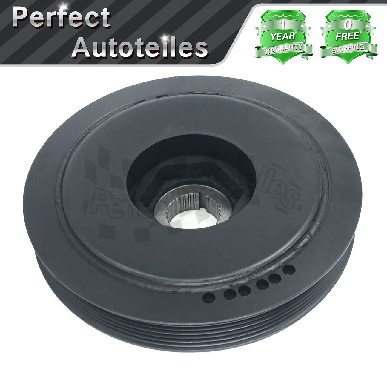 Harmonic Balancer Dampener Crank Pulley For Honda Accord Acura MDX TL 3