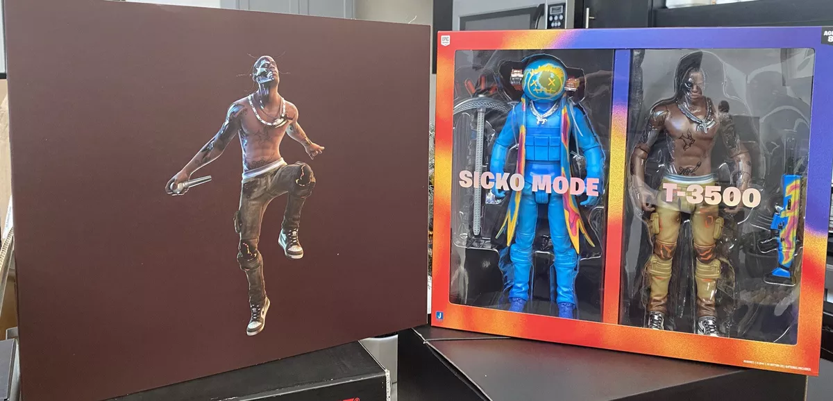 TRAVIS SCOTT CACTUS JACK FORTNITE 12” ACTION FIGURE DUO SET