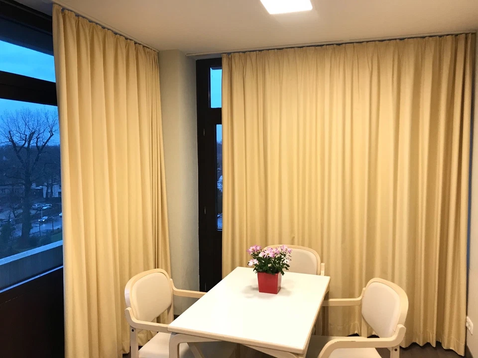 Verdunkelungsstoff Vorhangstoff Thermogardine Blackout Blickdicht Vorhang Deko  - Bild 3 von 4