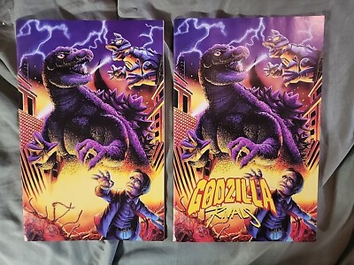 Godzilla Rivals: Mothra vs Moguera Exclusive Poncho Variant 2 Pack LE 500 copies