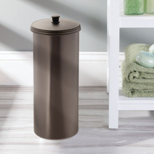 Toilet Paper Tissue Storage Containers Holds 3 Rolls Bathroom Accessories Decor
