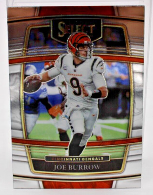 2021 Panini Select Football Joe Burrow #9 NM/MT CINCINNATI BENGALS