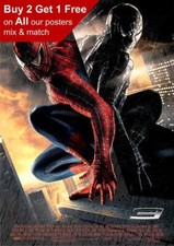 Spiderman 3 2007 Movie Poster A5 A4 A3 A2 A1