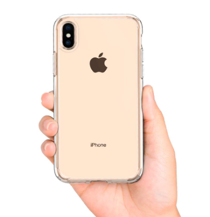 Apple iPhone X ホワイト ケース付き iPhone X and XS case, 5.8-Inch Clear Back, HD Clear (5 pack
