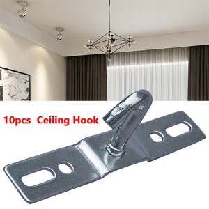 10pcs Fitting Chandelier Heavy Duty Iron Holder Light Ceiling Hook