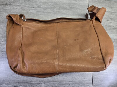Wilson s Leather Pelle Studio Genuine Leather Purse Light Brown/Tan Medium Sized