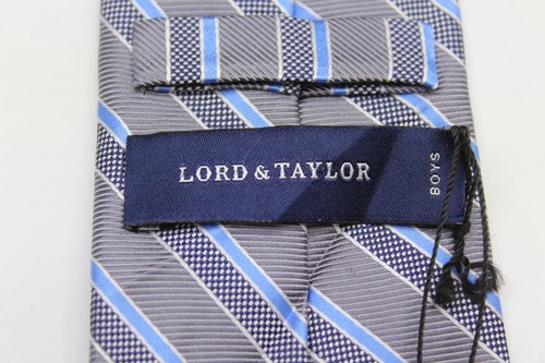 2156) NEW LORD & TAYLOR BOY'S TIE 100% SILK MADE IN CHINA - Picture 3 of 3