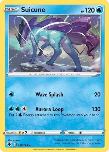 Suicune 037/189 Deck Exclusives