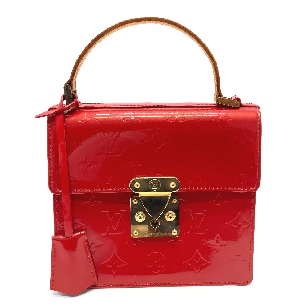 LOUIS VUITTON M91135 MonogramVernis Spring Street PM Mini bag Hand