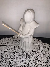 Vintage Benihana Japanese Samurai Kendo Kenjutsu Warrior Ceramic White Tiki Mug