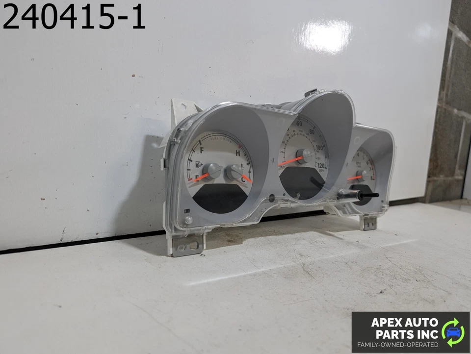 OEM 2007 Chrysler PT Cruiser 2.4L Instrument Gauge Cluster Match 05107621AI Foto 2 de 4