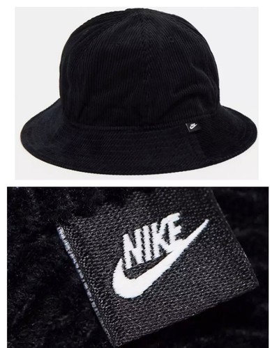 Gorra de cubo Nike negra de pana Bell - Imagen 1 de 8