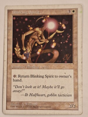 Blinking Spirit - 5th Edition Core Set - Magic the Gathering MTG Nice!