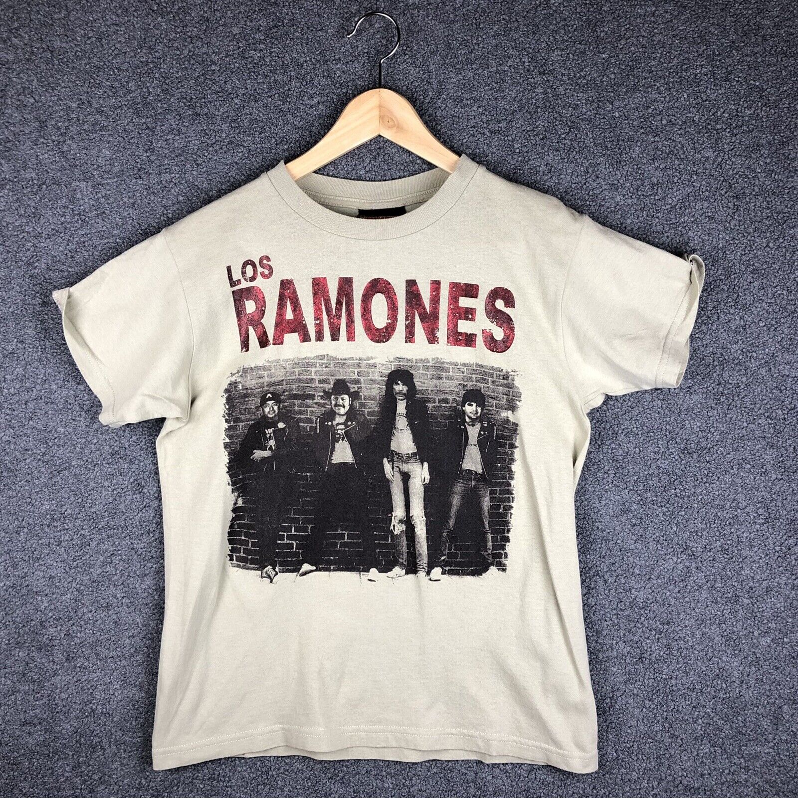 Vintage Los Ramones T Shirt King Monster 666 S Me… - image 1