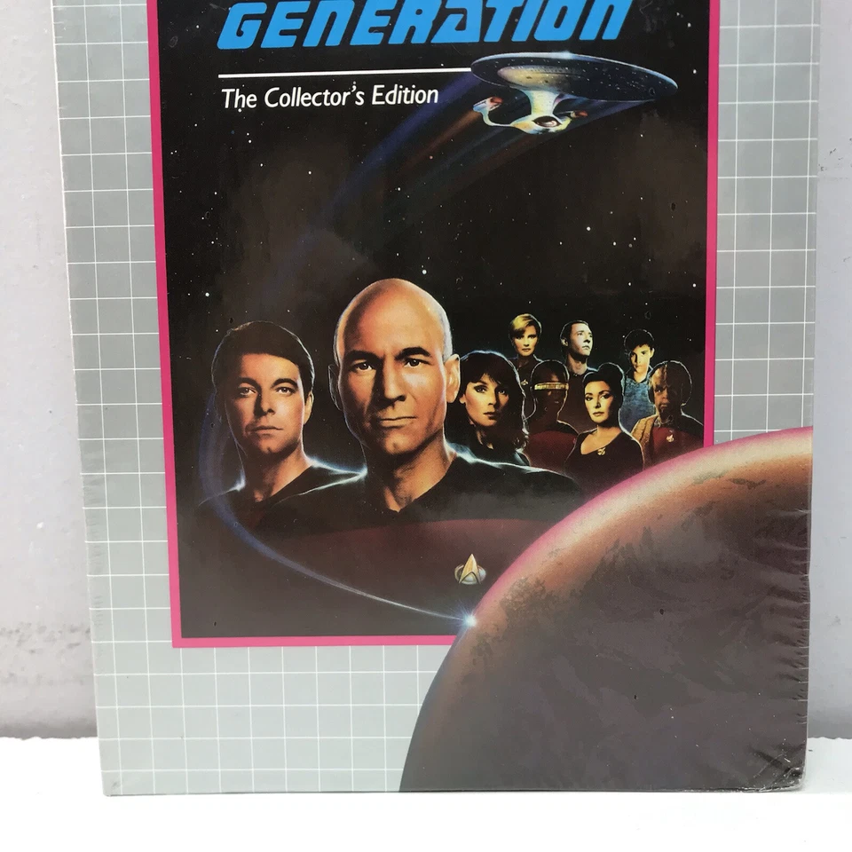 New! Star Trek Next Generation VHS Video Tape Collector Realm Fear Man Of People - Image 3 of 4