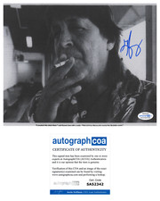 George Jung Signed Autograph 8x10 Photo Blow Movie Drug Smuggler ACOA COA