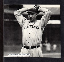 Stan Coveleski  INDIANS UNSIGNED  6-1/8 x 5-3/4 ORIGINAL B & W MAGAZINE PHOTO #2