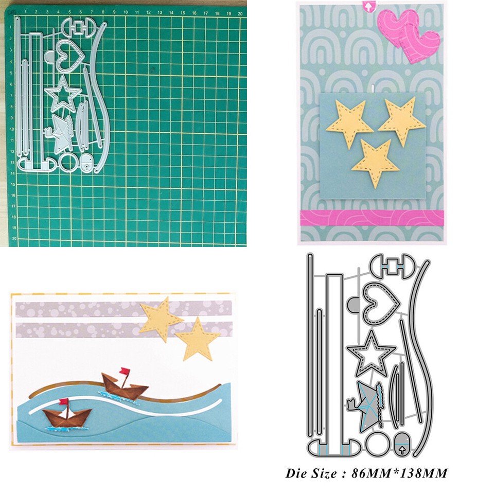 Frame Metal Cutting Dies DIY Scrapbooking Mould Blade Punch Embossing