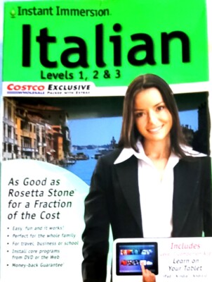 Learn Italian Levels 1, 2 & 3 