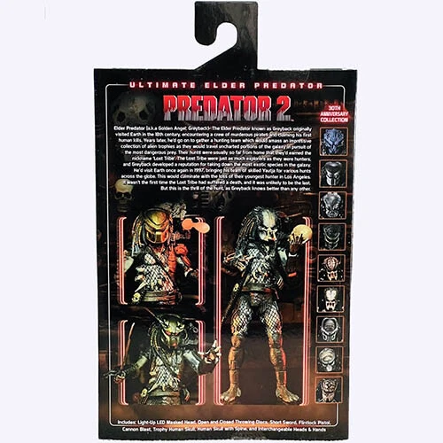 NECA Predator 2 Ultimate Elder Action Figure 1:12 Scale 7" Official New In Stock - image 3 of 4