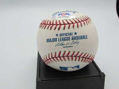 Roger Clemens Autographed Baseball MLB Selig PSA/DNA