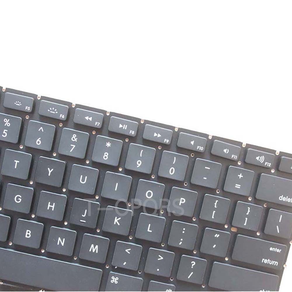 Used Backlit Keyboard Assembly For Apple MacBook Unibody 13-inch A1278 - Wired Replacement Part